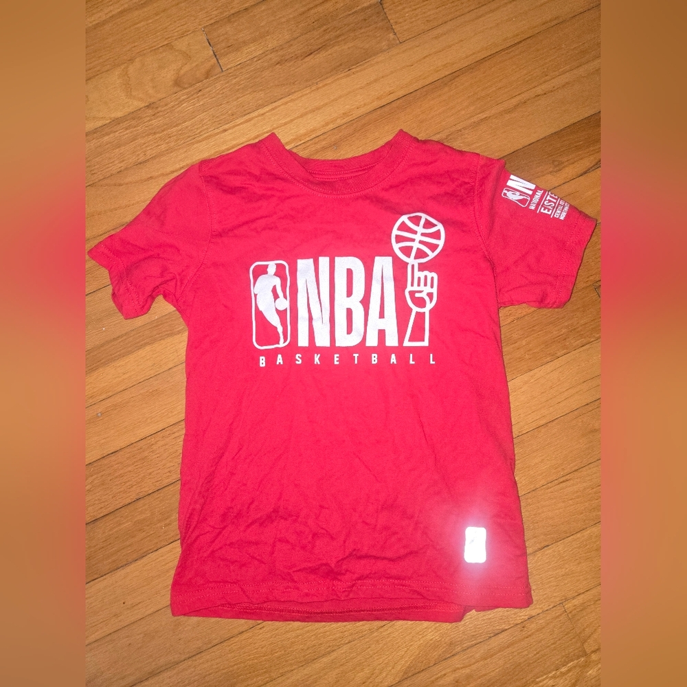 NBA Kids Red Basketball T-Shirt